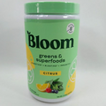 Bloom Nutrition Greens & Superfoods Powder CITRUS 11.5oz 60 Servings! Exp 03/25