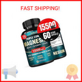 Pure Magnesium Glycinate 500mg Capsules - High Absorption with Triple Magnesium