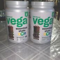 Vega Essentials Shake Plant Based Vegan Powder Chocolate- 21.6oz.20g Protein X2