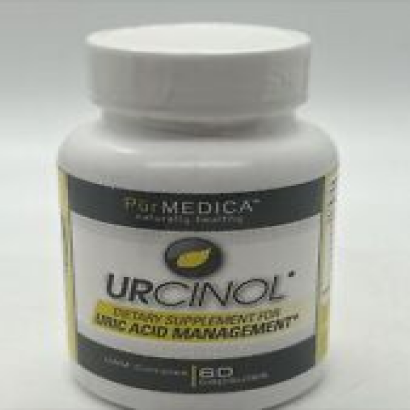 Urcinol Uric Acid Supplement Gout Support Joint Mobility 04/2026 60 Ct