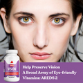 AREDS 2 Eye Vitamins for Macular Degeneration, Dry Eye & Eye Fatigue - 60ct