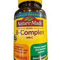 Nature Made Super B-Complex with Vitamin C 140 Tabs EXP 11/2025