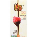 Organic Dark Chocolate Bar Raspberry 3 Oz