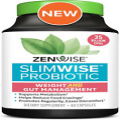 Slimwise Weight Management Supplement - Probiotics, Green Tea Extract, Black Coh