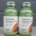 2 GNC Herbal Plus Yohimbe Extract 450mg EXP 11/25