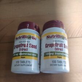 TWO Nutribiotic - GSE Grapefruit Seed Extract 125 mg. - 100 Tablets