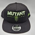 New Era 9Fifty Monster Energy Mutant Super Soda Snapback Black Hat Cap - New