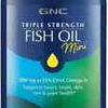 Triple Strength Fish Oil Mini's |Omega-3 Heart, Brain,  240 Count