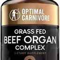 Grass Fed Beef Organs, Organ Capsules, Supplement