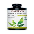 Nutiva Organic Cold-Pressed Unrefined Hemp Oil 24 Ounce Hexane Ketogenic Paleo