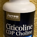 Jarrow Formulas Citicoline CDP Choline - 120 Capsules - Exp 06/2024