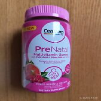 Centrum Prenatal Multivitamin Gummies with DHA & Folic Acid Berry 60ct 07/24