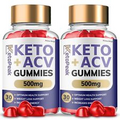KetoPeak Keto ACV Gummies, Keto Peak Max Strength ACV Gummies (2 Pack)