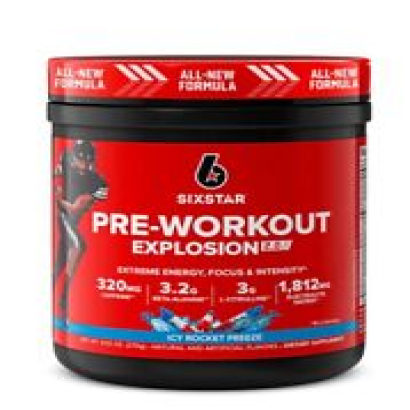 Pre-Workout Explosion 2.0, Icy Rocket Freeze, 9.52 oz (270 g)