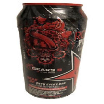NEW ROCKSTAR PUNCHED FRUIT PUNCH ENERGY GEARS 5 COLLECTORS EDITION CAN 2 OF 6 JD
