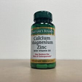 Nature's Bounty Calcium Magnesium Zinc - 100 Caplets