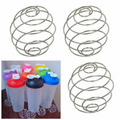 1pc Whisk Wire Protein Mixing Mixer Ball for Shaker Drink Bottle Cups Silver
