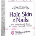 21st Century Hair, Skin and Nails Extra Strength Tablets, 90 Count