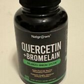 Natgrown Quercetin + Bromelain Balanced Immune System 120 Veggie Capsules New