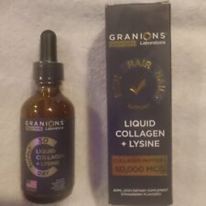 Liquid Collagen Peptides Supplement For Skin Hair & Nail Health 50,000 mcg 60 ml