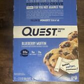 Quest Protein Bar BREAKFAST Blueberry Muffin Flavored Quest Protein Bars 12 Bars