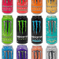 Assortment | Monster Energy 10 Pack | 10 Assorted Flavors in Every Box | Sugar F