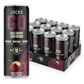 Jocko GO Energy Drink - KETO, Vitamin B12, Vitamin B6, Electrolytes, L Theanine,