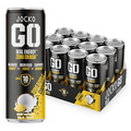 Jocko GO Energy Drink - KETO, Vitamin B12, Vitamin B6, Electrolytes, L Theanine,