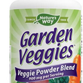 Nature's Way Daily Garden Veggies, Veggie Powder Blend, 900mg per 2-Capsule Serving, 60 Capsules