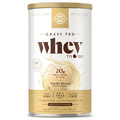 Solgar Grass Fed Whey to Go Protein Powder Vanilla, 11.9 oz - 20g of Grass-Fed Protein from New Zealand cows - Great Tasting & Mixes Easily - Supports Strength & Recovery -, 13 servings