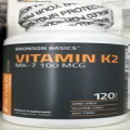 Bronson Basics Vitamin K2 MK7 Supplement Non-GMO Formula 100MCG 120 Tablets