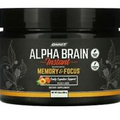 Onnit Alpha Brain Instant MEMORY & FOCUS 3.8 Oz Powder Peach Cognitive Support