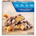 Caramel Chocolate Nut Roll Snack Bar,Protein Snack,Low Sugar,6/5 Pc