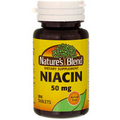 4 Pack Nature's Blend Niacin Tablets, 50 mg, 100 Ct