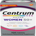 Silver Women's Multivitamin 50 Plus, Multivitamin/Multimineral Supplement 100 Ct