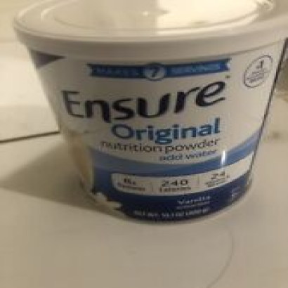 Ensure Original Nutrition Powder Vanilla 14 oz Expire 1/26 Pack Of 6 Cans