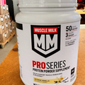 Muscle Milk Pro Series Protein Powder Supplement Intense Vanilla 32oz Exp4/16/24