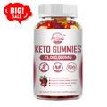 Keto ACV BHB Gummies For Fat Burn Weight Loss Detox Keto Slimming Gummies 60pc