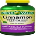 Spring Valley Chromium  1,000 mcg  100 Tablets -  Metabolism Supports Exp 06/25
