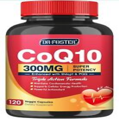 CoQ10 300mg w/ PQQ & Shilajit Antioxidant Heart & Brain Health Energy Bioperine