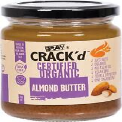 Every Bit Organic Raw Crack'd Nut Spread (Almond Butter) - 250g