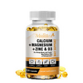 120pcs Zinc Calcium Magnesium & Vitamin D Complex Supplement Immune Support USA