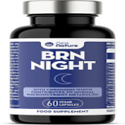 BRN Night Keto - Powerful Night Time Complex - with Chromium to Support Blood Gl