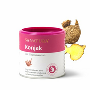 Sanatura Konjak Pulver mit Glucomannan – 130 g – natürlicher Appetitzügler – lange Sättigung ohne überflüssige Kalorien – angenehmer Geschmack