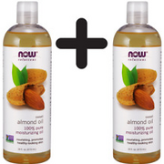 (946 ml, 30,60 EUR/1L) 2 x (NOW Foods Almond Oil - 473 ml.)