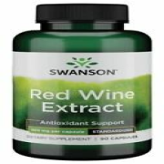 (90g, 223,33 EUR/1Kg) Swanson Red Wine Extract, 500mg - 90 caps