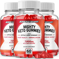 IDEAL PERFORMANCE (3 Pack) Mighty Keto Gummies Mighty Keto ACV Gummies (180 Gummies)