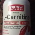 L-Carnitine, 500 mg, 100 Veggie Capsules 4/25