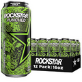 Rockstar Energy Drink Punched Hardcore Apple 16oz Cans 12 Pack