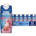 Pure Protein Strawberry Protein Shake, 30g Complete Protein, Ready to Drink